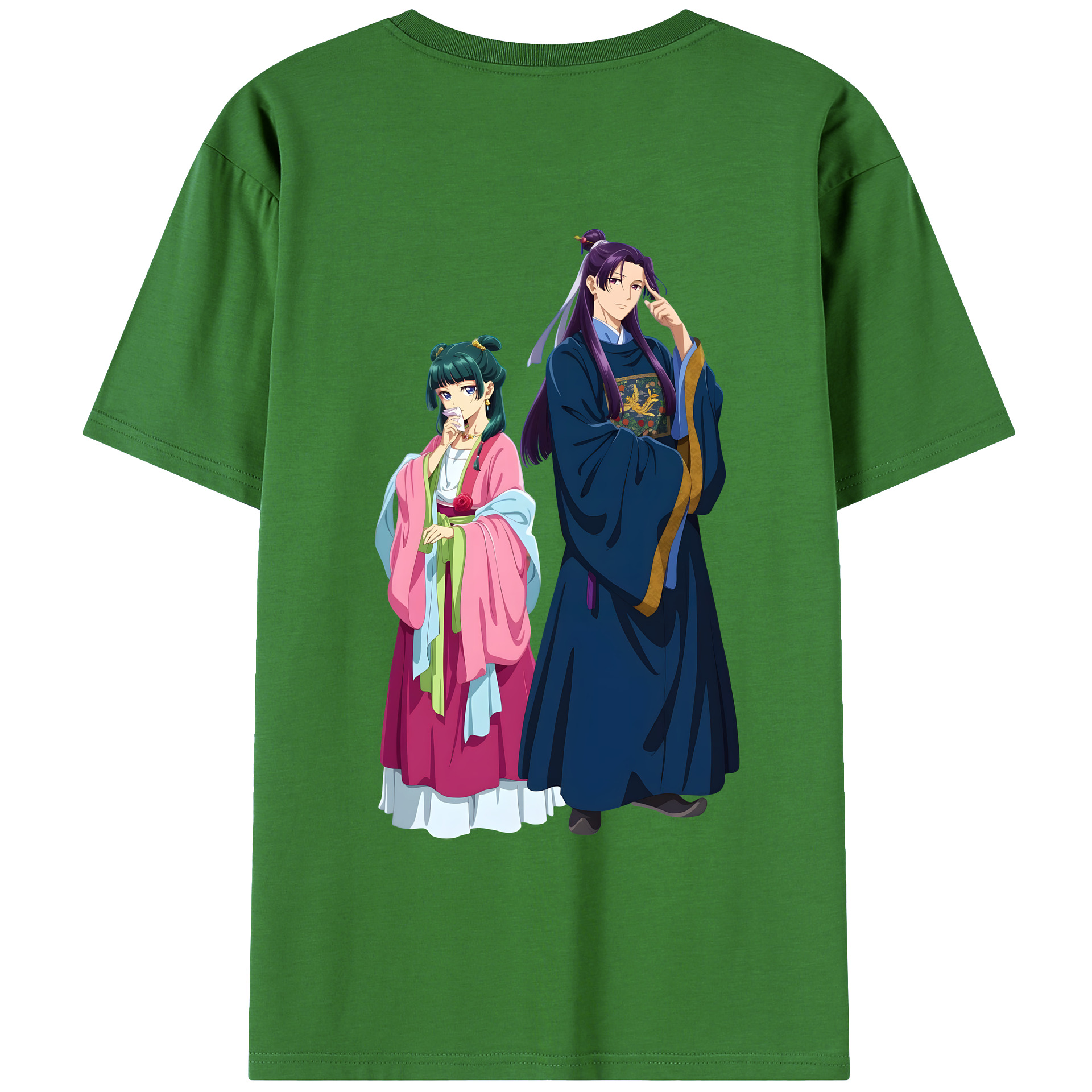 （画像用） 薬屋のひとりごと The Apothecary Diaries レディース半袖Tシャツ(バックプリント)